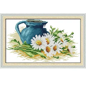 Idéias de novos produtos 2023 big size dmc cross stitch kit Art Prints com preço baixo