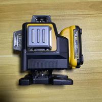 Kit de niveau laser 4D rotatif automatique à faisceau vert, 16 lignes, batterie au lithium, auto-nivelant, pour la construction