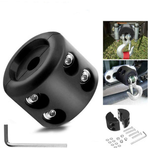 Protector de Cuerda para Gancho de Remolque, Tapón de Goma para Cuerda, Acero, 2 Orificios de Montaje, Vehículo Todoterreno - Product Image 5