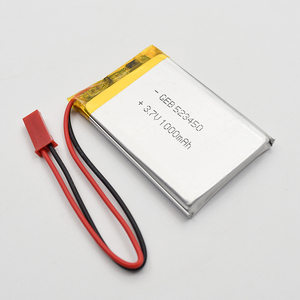 High quality manufacturer Drop Shipping Battery lithium polymer 3,7 V 523450, 1000mAh 1Ah rechargeable battery Bluetooth earphones - Product Image 3