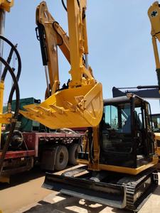 Excavadora sobre orugas CAT305.5E2 de bajo consumo de combustible con caja de cambios y bomba Cola estándar y pluma lateral para una alta eficiencia - Product Image 5