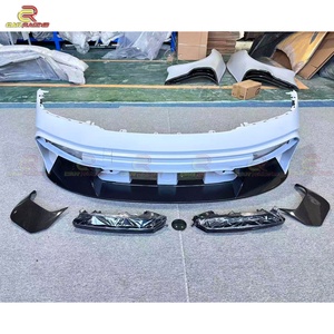 ชุดแต่ง Brabu 900 Style ครึ่งคาร์บอนไฟเบอร์ สำหรับ Porsche Carrera 992 911 ปี 2018-2024 กันชน สเกิร์ตข้าง บังโคลน สปอยเลอร์ ปีกหลัง - Product Image 2