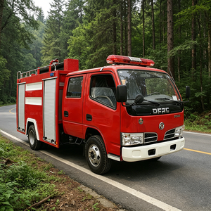 <span class=keywords><strong>Camion</strong></span> de pompiers Dongfeng 3308 mm de empattement, réservoir d'eau de 3 à 5 tonnes, lance de lutte contre l'incendie de 48 m, véhicule de sauvetage à réponse rapide - Product Image 2