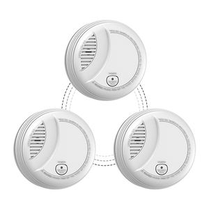 Détecteur <span class=keywords><strong>de</strong></span> <span class=keywords><strong>fumée</strong></span> interconnecté PGST certifié EN14604, détecteur <span class=keywords><strong>de</strong></span> fuite <span class=keywords><strong>de</strong></span> <span class=keywords><strong>fumée</strong></span> audible et visuel anti-incendie, détecteur <span class=keywords><strong>de</strong></span> <span class=keywords><strong>fumée</strong></span> optique, stroboscope - Product Image 1