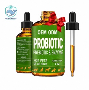 Suplemento Probiótico Natural para Animais de Estimação com Etiqueta Privada OEM, Gotas Líquidas de Óleo de Peixe de Abóbora, Suporte Imunológico de Alta Proteína 2.5G/Unidade para Cães - Product Image 6