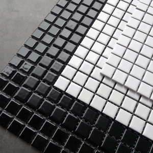 25 carreaux de mosaïque en céramique à carreaux blancs, différentes couleurs (or rose orange bleu), pour murs de salle de bain et de <span class=keywords><strong>piscine</strong></span>, haute absorption d'eau - Product Image 5