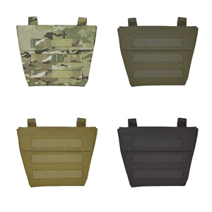 อุปกรณ์ทางยุทธวิธี Elytra แผ่นป้องกันขาหนีบรูปทรงสี่เหลี่ยมคางหมู (ไม่มีแผ่นรองด้านใน) กระเป๋าคาดเอวแบบสะพายข้าง กระเป๋าใส่แผ่นเกราะสำหรับเสื้อกั๊กทางยุทธวิธี <span class=keywords><strong>MU</strong></span> - Product Image 1