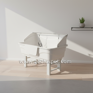 Bañera Independiente para Peluquería Canina de Fibra de Vidrio Ecológica con Diseño Moderno - Product Image 5
