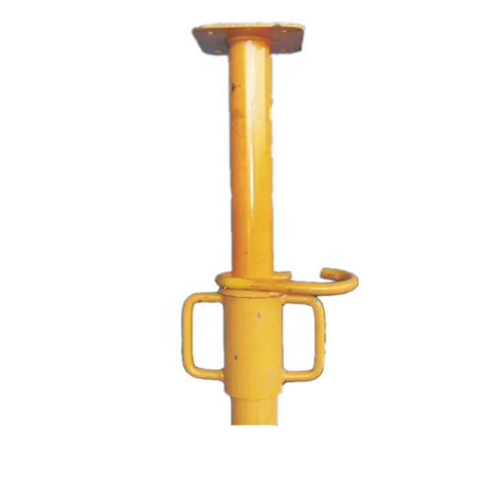 Crow prop-puntal de acero de altura ajustable, estructura de caffolding push pull