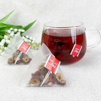 Thé aux feuilles de plantes aux dix trésors au ginseng, Maca, Goji et Mûre chinois naturels, pour l'énergie et le soutien rénal masculin, OEM Marque Privée
