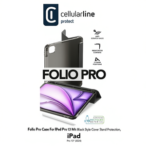 Étui tablette IPAD Pro 13 M4 FOLIO PRO Noir FOLIOIPADPRO24129K - Product Image 3