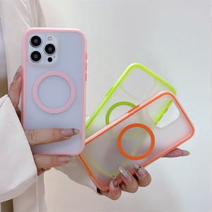 Cover magnetica in plastica opaca per telefono cellulare Fundas Para <span class=keywords><strong>iPhone</strong></span> 15 16 <span class=keywords><strong>Pro</strong></span> Max TPU per <span class=keywords><strong>iPhone</strong></span> 14 13 <span class=keywords><strong>12</strong></span> 11 <span class=keywords><strong>Pro</strong></span> Max - Product Image 6