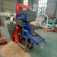 Combiné Paddy Miller Séparateur Riz Moulin Machine Pounding Huller Destoner Rouleau Polisseuse Usine Husker Moteur Diesel