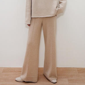 Nouvelle Collection Automne-Hiver : Robes Classiques Polyvalentes en Cachemire Pur Tricoté pour Femme, avec Taille Élastique et Coupe Ample, Confectionnées avec une Couture Quatre Aiguilles - Product Image 3