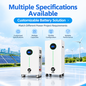 Sistema de Almacenamiento de Energía con Batería WHE LiFePO4 48V 100Ah 150Ah 200Ah 300Ah 400Ah, Refrigeración por Aire, IP54, Almacenamiento de Energía Solar Híbrido, RS485 - Product Image 2