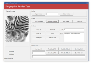 500 DPI <span class=keywords><strong>Android</strong></span> IOS không dây cảm biến quang học mô-đun đọc dấu vân tay với SDK miễn phí - Product Image 2
