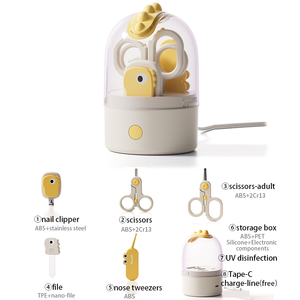 Set per la cura delle unghie in acciaio inossidabile forniture per unghie per neonati - Product Image 2