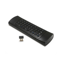 Souris aérienne MX3 2.4G RF, clavier sans fil, télécommande intelligente avec microphone vocal, code fixe pour Android TV