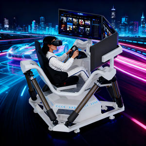 Simulateur de course VR professionnel - Construction métallique, écran HD et son surround pour les lieux publics d'<span class=keywords><strong>e</strong></span>-sport en intérieur - Product Image 2