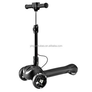 Patinete Eléctrico para Niños <span class=keywords><strong>de</strong></span> 6 a 12 Años, <span class=keywords><strong>Tres</strong></span> <span class=keywords><strong>Ruedas</strong></span> <span class=keywords><strong>de</strong></span> PU, Seguro y Duradero, Plegable con Luces LED, para Uso en Exteriores - Product Image 2