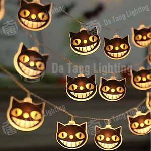 Guirlandes lumineuses LED colorées pour jardin, parc, Halloween et événements festifs - Product Image 2