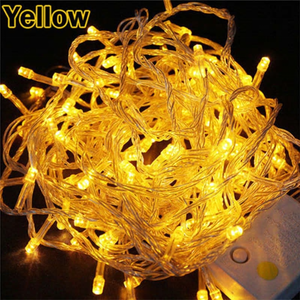 10M 100 Led de cadena Garland árbol de Navidad de la luz de hadas de cadena impermeable Jardín de la casa de fiesta al aire libre decoración de vacaciones <span class=keywords><strong>l</strong></span> - Product Image 6