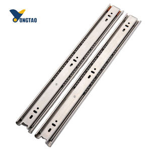 <span class=keywords><strong>Riel</strong></span> Telescópico de 45 mm Yongtao, <span class=keywords><strong>Riel</strong></span> de 3 Pliegues, Sistema de Apertura por Presión, Rodamiento de Bolas, Cierre Suave para Cajones de Cocina - Product Image 6