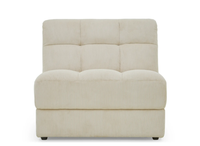 Chaise de loisirs confortable en velours pleine mousse Love Seat pour salon chambre hôtel-douce et modulaire