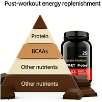 Poudre de protéines de lactosérum de qualité supérieure, saveur chocolat |   24 g de protéines, 5,5 g de BCAA |   29 portions | Complément alimentaire pour le sport