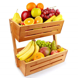 Panier <span class=keywords><strong>de</strong></span> rangement <span class=keywords><strong>de</strong></span> <span class=keywords><strong>fruits</strong></span> naturels en bambou à 2 niveaux d'usine personnalisée/OEM <span class=keywords><strong>de</strong></span> <span class=keywords><strong>décoration</strong></span> <span class=keywords><strong>de</strong></span> <span class=keywords><strong>corbeille</strong></span> <span class=keywords><strong>de</strong></span> <span class=keywords><strong>fruits</strong></span> en bois <span class=keywords><strong>de</strong></span> mariage - Product Image 1