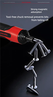 Tournevis à batterie au lithium ZSDZ-1801, tournevis compact et portable pour la maison