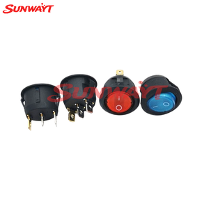 Interrupteur à bascule éclairé rouge et bleu à 2 positions, 3 broches, commande marche/arrêt pour équipement de machine de jeu - Product Image 5