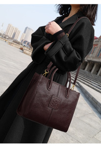 Bolsos cruzados de diseñador de moda, bolsos de hombro de cuero genuino de alta calidad, bolsos de mano casuales para mujer - Product Image 6