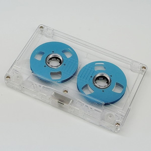 Cinta de casete de bobina abierta Skeleton de 50 minutos, Tipo I, Bias Normal, en blanco, para grabación de audio, mixtape musical, decoración retro, coleccionable, transparente - Product Image 4