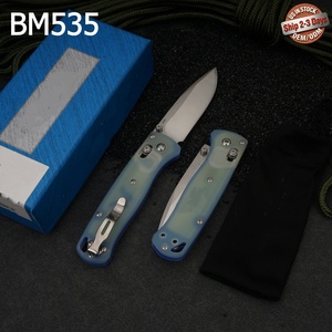 BM Bugout 535 Folding Knife S30V Mov Blade G10 Handle Camping OEM Customizable DIY 1 Year Warranty - Product Image 1