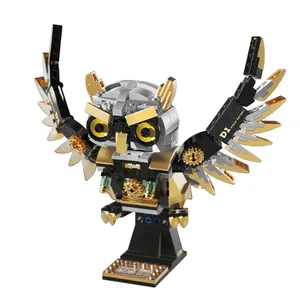 Tuomu T7002 & T7003 Công Nghệ Mới Cú Hơi Nước Nai Động Vật Côn Trùng Robot Mô Hình Đồ Chơi Gạch Quà Tặng Trẻ Em Trẻ Em MOC Xây Dựng Khối - Product Image 3