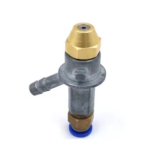 Waste Oil Burner Nozzle Fuel Burner Nozzle Air Atomization Aluminum Alloy Base Boiler Combustion