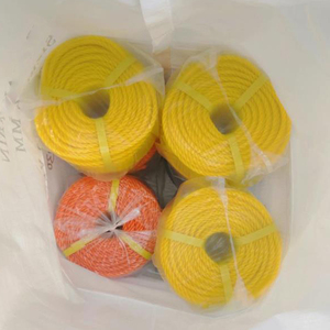 Corde marine 3 brins en PE polyéthylène bleue torsadée 8MM 10MM pour emballage - Product Image 6