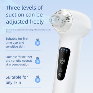 Nouvel Arrivage en Gros : Nettoyeur Facial Vibrant à Écran LCD pour l'Acné, Aspirateur de Maquillage et Nettoyant de Pores Anti-Points Noirs - Product Image 3