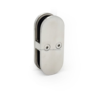 DETECH – Pince à verre murale moderne en acier inoxydable pour balustrade de balcon et escalier, résistante à la rouille, hauteur réglable, pour hôtels et villas