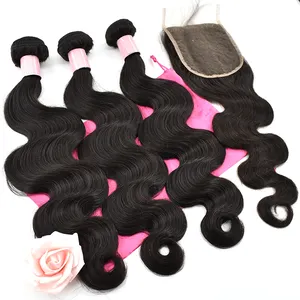 Drop Shipping Human Hair No Chemical Processed Double Weft Hair Bundle