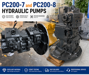 Pompes hydrauliques PC200-7 et PC200-8, haute efficacité, qualité supérieure, ingénierie de précision, directement de l'usine - Product Image 1