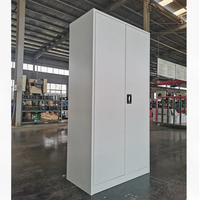 Armoire de rangement en acier à monter soi-même, casier métallique pour une expédition économique et un montage facile