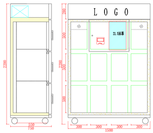 アイムール自動販売機製造セルフサービスフラワーショップ花束販売機フラワー自動販売機 - Product Image 3