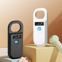 WYUAN W90A 134,2 KHz lector RFID de etiquetas de animales portátil de mano de KHz para mascotas, gatos, perros, peces, ganado, ovejas, microchip escáner inalámbrico ISO11784/85