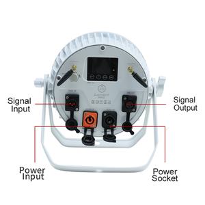 Nuevo Equipo de Iluminación para Escenarios, Luces LED de Batería de 12x18w, RGBW, Luces Par Inalámbricas DMX - Product Image 5