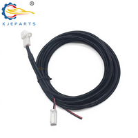 Kabel Harness Ekstensi Otomotif 2Pin Kustom, Konektor Pria ke Wanita untuk Sambungan Listrik Mobil