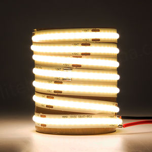 Bande lumineuse LED COB à haute luminosité, nouveau design, étanche IP20, 12V 24V, sans points lumineux, 528 LED/m, 14W/m - Product Image 3