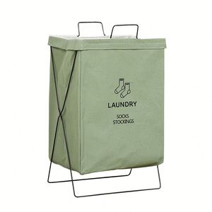 Custom <b>Laundry</b> <b>Bags</b> Large Foldable Fabric <b>Laundry</b> Hamper Dirty Cloth Basket for Clothes <b>Storage</b> - Product Image 2
