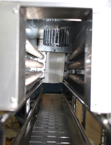 Machine de conditionnement de tunnel thermorétractable de film de cou pour les tasses en verre de bouteille en plastique - Product Image 6